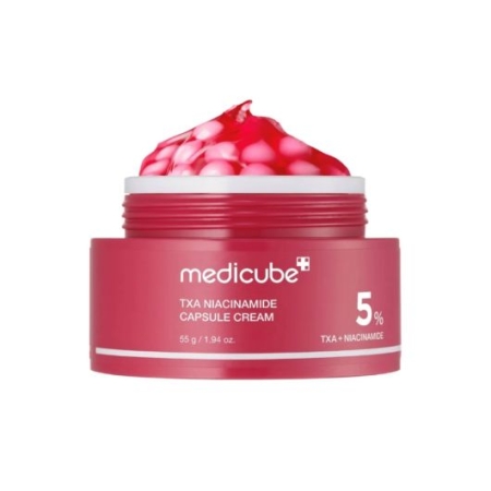 MEDICUBE TXA NIACINAMIDE CAPSULE CREAM - KOSMETYKI KOREAŃSKIE 55ml